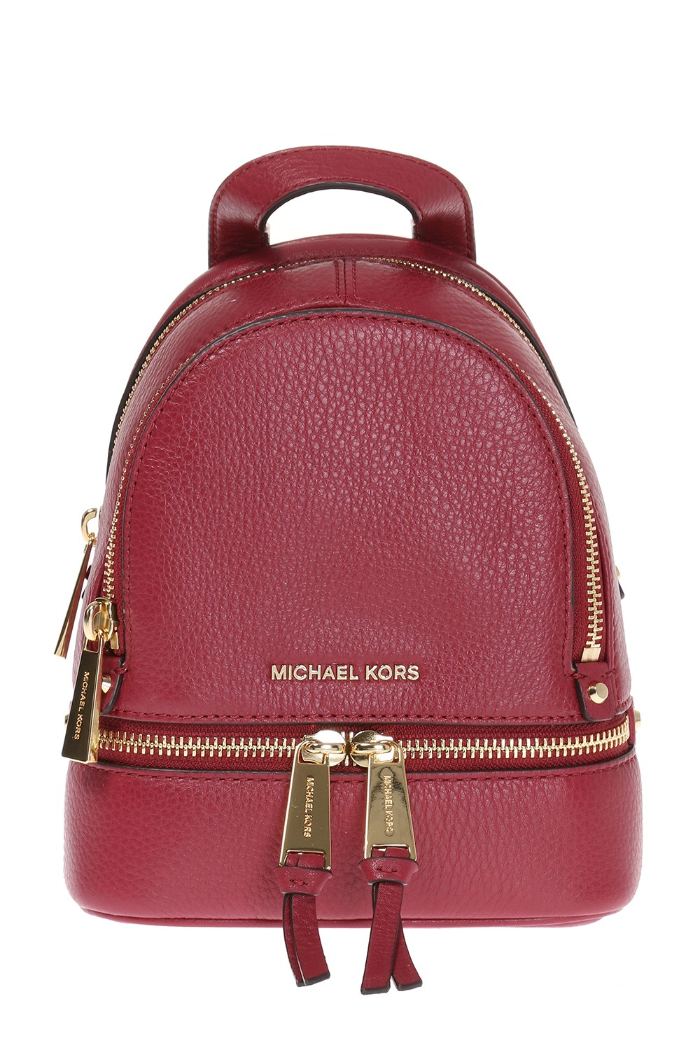 Michael kors outlet rhea backpack red